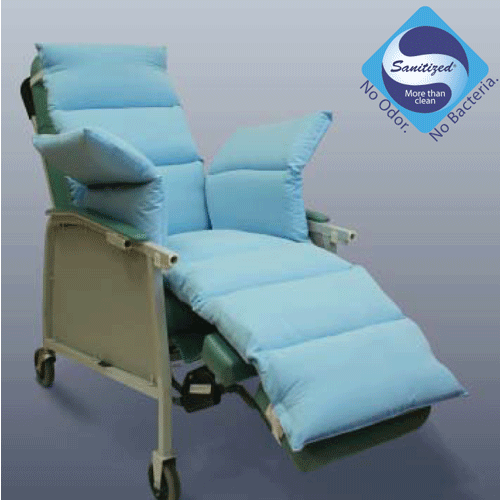 Skil-Care Geri Chair Comfort Seat Cushion - 52 x 21, Chair Cushions,  Geriatric Wheelchair Accessories, Back Support, Wheelchair Cushion,  Transport
