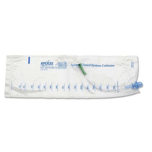 Hollister Apogee Closed System Intermittent Catheter with Firm Tip | Buy at Mountainside Medical Equipment 1-888-687-4334