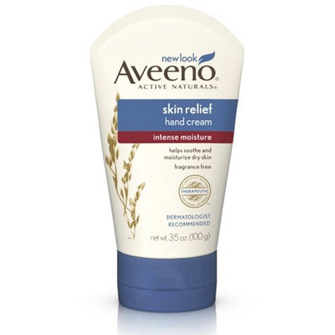 Johnson & Johnson Aveeno Active Naturals Intense Moisture Skin Relief Hand Cream | Mountainside Medical Equipment 1-888-687-4334 to Buy