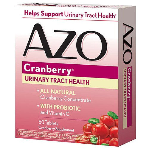 Buy I-Health AZO Urinary Tract Infection Cranberry Supplement 50 Caplets  online at Mountainside Medical Equipment