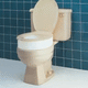 Carex Raised Toilet Seat Elevator B307-00