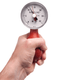Pneumatic Squeeze Bulb Hand Dynamometer with Reset