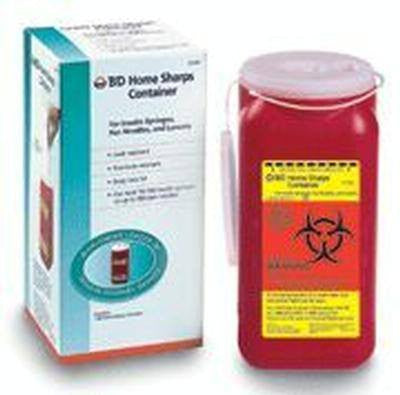 Buy BD Home Sharps Container 1.4 Quart  online at Mountainside Medical Equipment