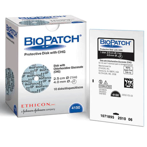 BioPatch Antimicrobial CHG Disk Dressing BioPatch Antimicrobial CHG Disk Dressing