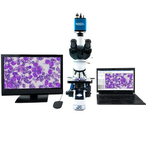 Lab Technician | BioVID 1080P Microscope Camera with High-Resolution Color