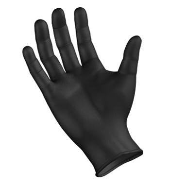 Nitrile Gloves Black Fentanyl-Tested - High-strength gloves offer chemical resistance and reliable protection in medical and lab settings.