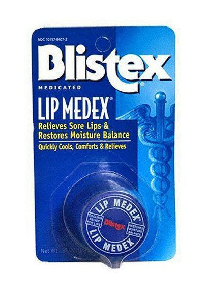 medex bac water Blistex Medicated Lip Medex Jar 0.25 oz