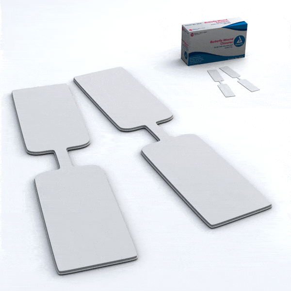 Steri-Strips Antimicrobial Skin Closures ½” x 4” — Mountainside