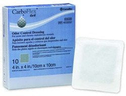 wound care dressing Convatec Carboflex Odor Control Wound Care Dressing 4 x 4 — Mountainside  Medical