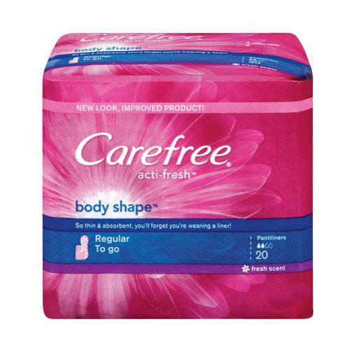 Carefree Acti-Fresh Regular Panty Liners 20 Count — Mountainside Medical  Equipment
