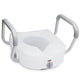 EZ Lock Raised Toilet Seat with Non Adjustable Handles