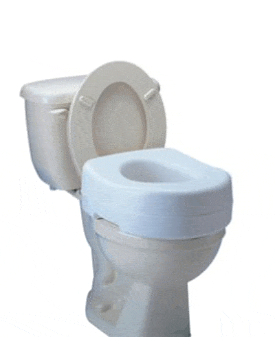 Raised Toilet Seats | Raised Toilet Seat - Carex