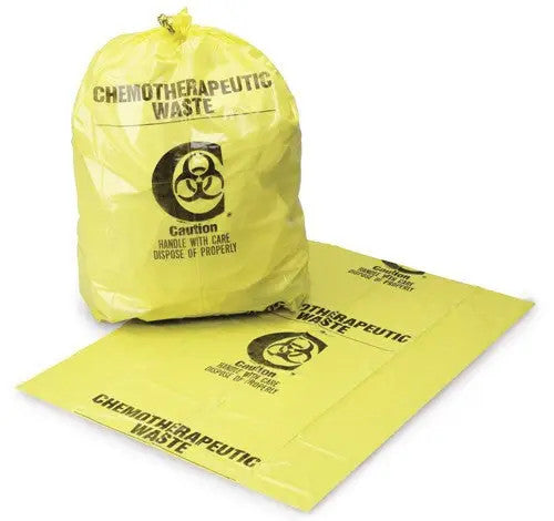 Buy Medical Action Chemotherapy Waste Handling Bags 100/case  online at Mountainside Medical Equipment