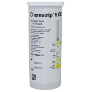 Roche Chemstrip 5 OB Urine Test Strips 100/Vial for thorough diagnostics and essential health monitoring.