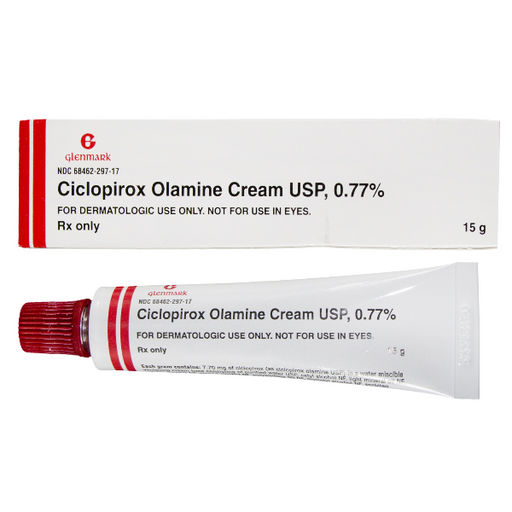Shop for Ciclopirox Cream 0.77%, 15 Gram used for Antifungal Medication
