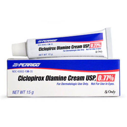 Buy Perrigo Ciclopirox Olamine Cream 0.77%, 30 gram  (Rx)  online at Mountainside Medical Equipment