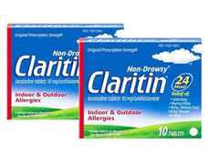 Buy Schering Plough Claritin Non-Drowsy 24 Hour Relief Allergy Medicine (Loratadine 10ml), 10 Count  online at Mountainside Medical Equipment