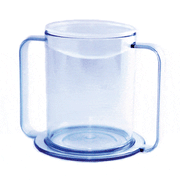 Buy Patterson Medical Clear Two Handle Drinking Mug 12 oz  online at Mountainside Medical Equipment