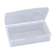 Hindged Soap Dishes/Travel Case, Clear