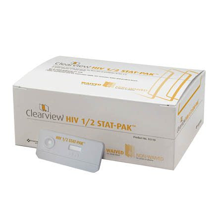 Shop for Rapid Clearview HIV1 HIV2 Test Kit used for Testing Kits