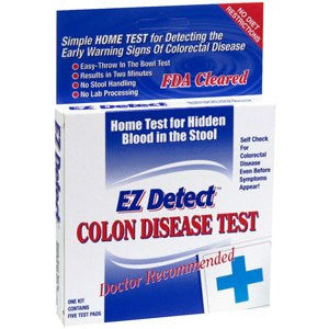Fecal Occult Stool Tests | EZ Detect Fecal Occult Blood Test (Home Kit)
