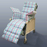 Buy New York Orthopedic Comfort Seat Chair Overlay with Plaid Cover  online at Mountainside Medical Equipment