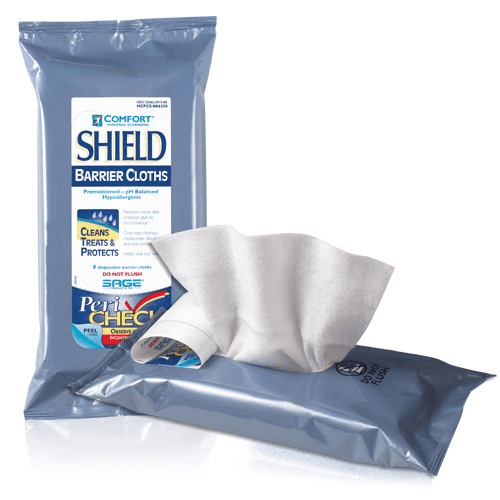 Shop for Comfort Shield Perineal Washcloths with Dimethicone used for Wet & Dry Wipes