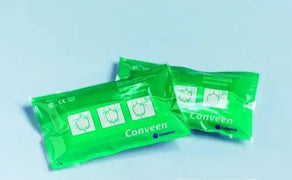 Buy Coloplast Corporation Conveen Bedside Leg Bag with Attached Extension Tubing  online at Mountainside Medical Equipment