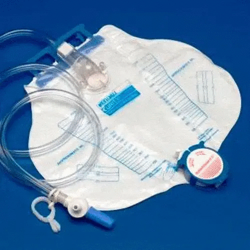 Cardinal Health Dover Drainage Bag with Anti-Reflux Chamber, Drainage Spout | Mountainside Medical Equipment 1-888-687-4334 to Buy