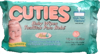 Buy First Quality Enterprises Cuties Baby Wipes Refill Package 78 Count  online at Mountainside Medical Equipment