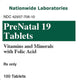 Prenatal 19 Multivitamins and Minerals with Folic Acid