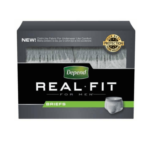 Buy Kimberly Clark Depend Real Fit Briefs For Men Large- X-Large (20 Pack)  online at Mountainside Medical Equipment