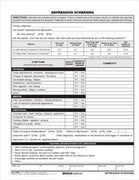 Buy Mountainside Medical Equipment Patient Depression Screening Form 1894P (50/Pack)  online at Mountainside Medical Equipment