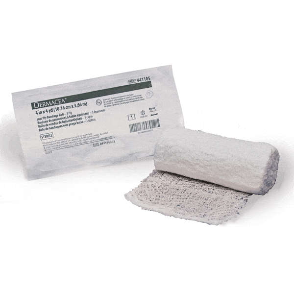 Buy Covidien Dermacea Low Ply Gauze Bandage Roll  online at Mountainside Medical Equipment