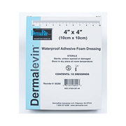 Buy Dermarite Dermalevin Adhesive 6 x 6 Foam Dressings 10/Box  online at Mountainside Medical Equipment