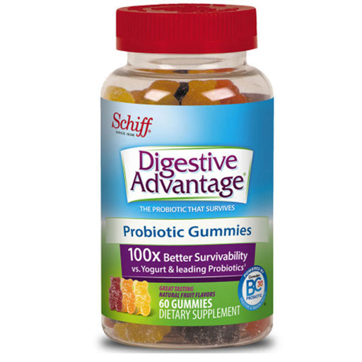 Buy Reckitt Benckiser Digestive Advantage Daily Probiotic Gummies, Natural Fruit Flavors 60 ct  online at Mountainside Medical Equipment