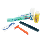 Image of the products inside the Disaster Relief Hygiene Supplies Kit