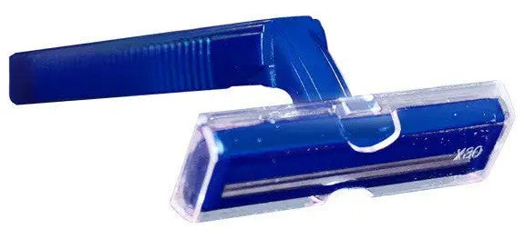 Buy New World Imports Twin-Blade Disposable Razors, Blue 100/Box  online at Mountainside Medical Equipment