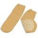 Non-Skid Slipper Socks X-Large, Hospital Non-Slip Socks, Beige Color, 1 Pair Used by Elderly Seniors For Fall Prevention