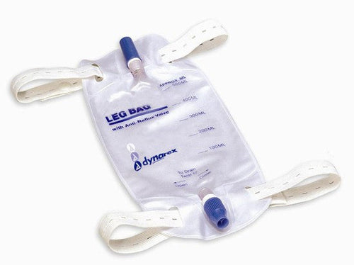 Buy Dynarex Dynarex Urine Leg Bag 600 mL  online at Mountainside Medical Equipment