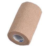 Sensi-Wrap Self Adherent Stretchable Bandage Tan for secure compression and flexible wound support.