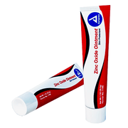 Zinc Oxide Ointment 2oz Tube for skin protection, promoting healing and soothing relief for sensitive skin.