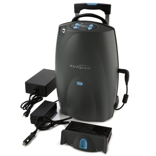 Buy SeQual Technologies Eclipse 5 Transportable Oxygen Concentrator with Accessories  online at Mountainside Medical Equipment