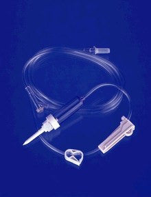 IV Administration Sets | IV Administration Set 10 Drop, 2 Injection Sites 105" Tubing