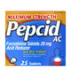 Pepcid AC Maximum Strength Tablets, 25 count
