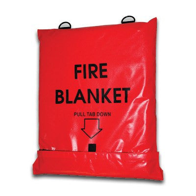 Burn Products | Wool Fire Blanket with Orange Bag