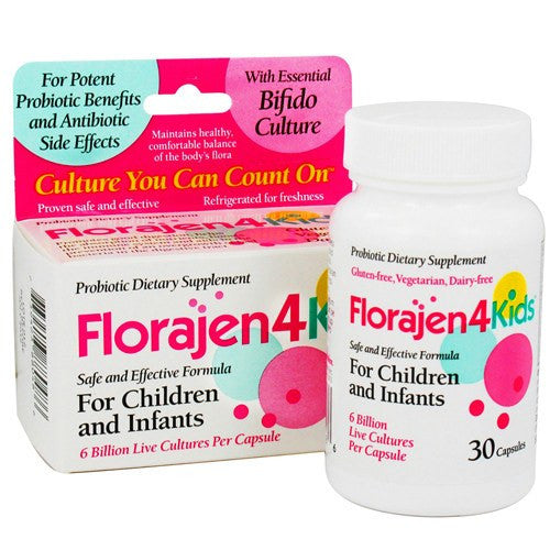 Buy American Lifeline Florajen 4 Kids Probiotic Digestive Health for Children and Infants 30 Count  online at Mountainside Medical Equipment