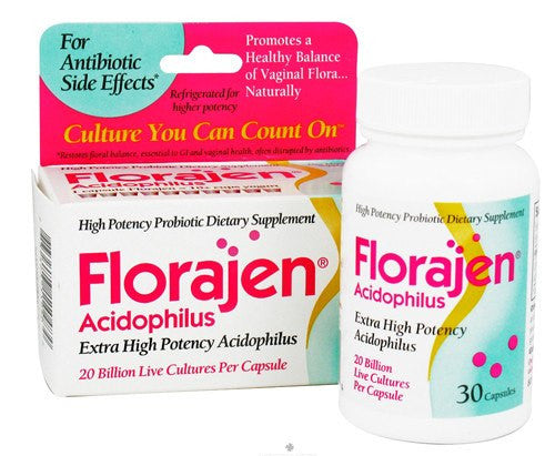 Buy Emerson Healthcare Florajen Acidophilus Probiotic Digestive Health  online at Mountainside Medical Equipment