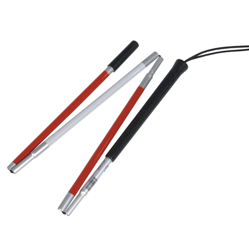 Buy Drive Medical Folding Blind Cane with Wrist Strap, 46 Inch Length  online at Mountainside Medical Equipment