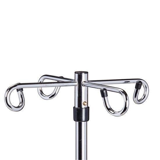 Buy Clinton Industries Knob Locking IV Pole with 5-Legs 4-Hooks  online at Mountainside Medical Equipment
